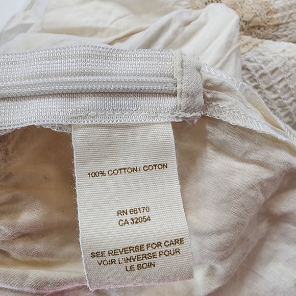 Free People Cream Lace Trim Camisole - Picture 8 of 9